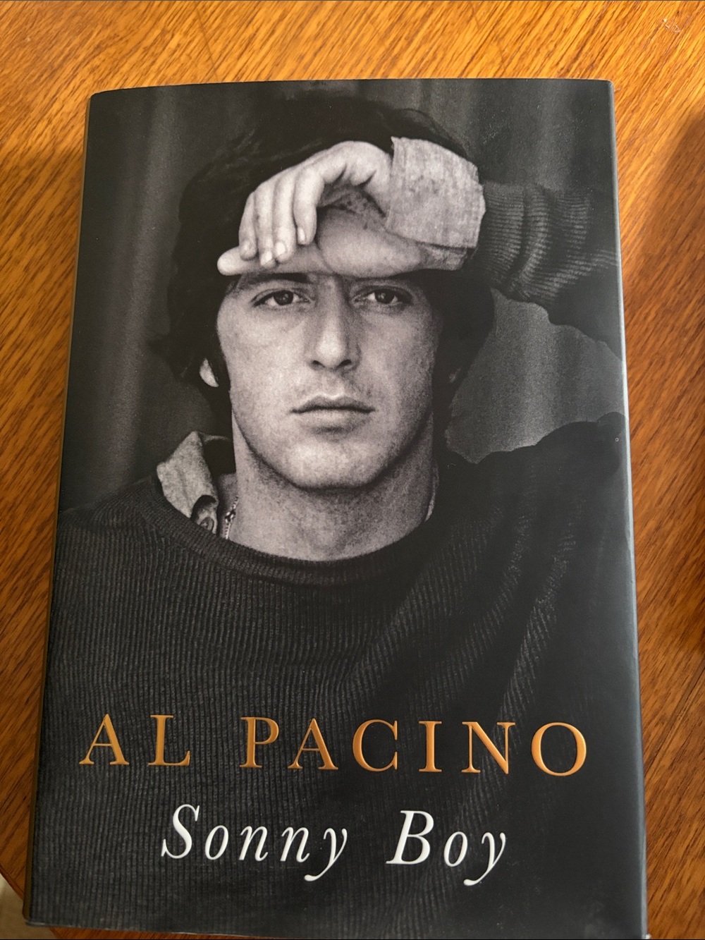 Al Pacino Sonny Boy Hardcover Book - Black & White Cover